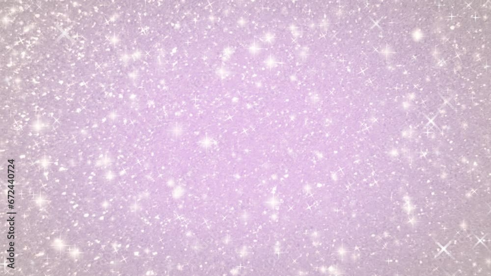 Looping animation of a sparkling pastel pink glitter pattern background Looping animation of a sparkling pastel pink glitter pattern background