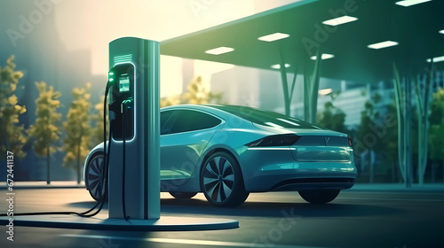 Blue Power: Charging Electric Vehicles with Green Energy
