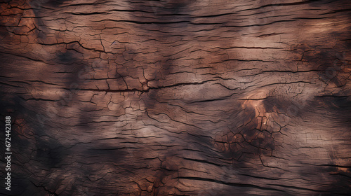 Pale Charred Wooden Surface