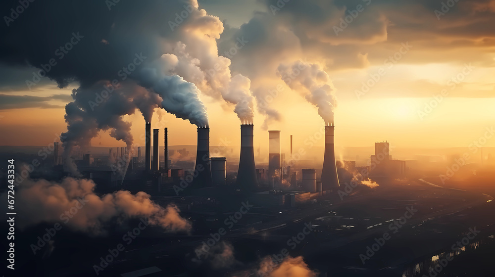 Environmental Concerns: Smokestack Emissions in a Metropolis
