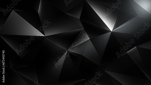 abstract black and white background with geometric patterns