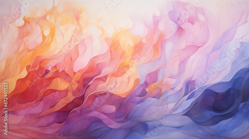 Abstract orange yellow gold pink purple smokey background concept