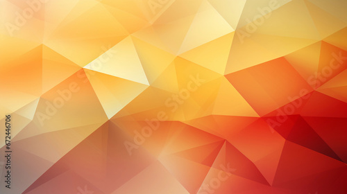 Abstract orange background with geometric pattern