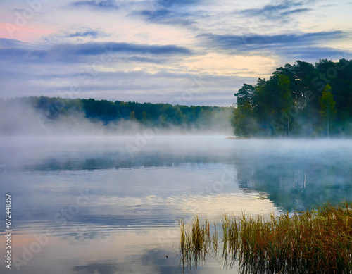 Misty Morning on the Lake © Nolan
