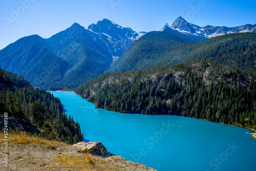 Diablo Lake Overlook Washington Cascades
