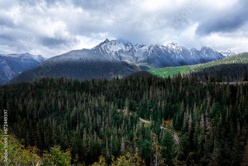 Mount Baker Cascade Mountain Road photo
