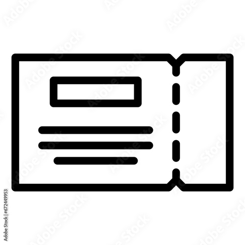 Ticket icon