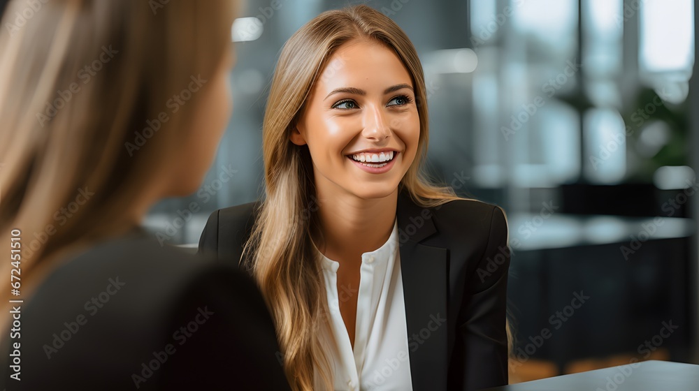 Obraz premium Public relations specialists managing brand reputation
