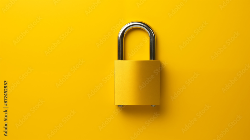 Schloss datenschutz header, gold lock security Schloss datenschutz header, gold lock security