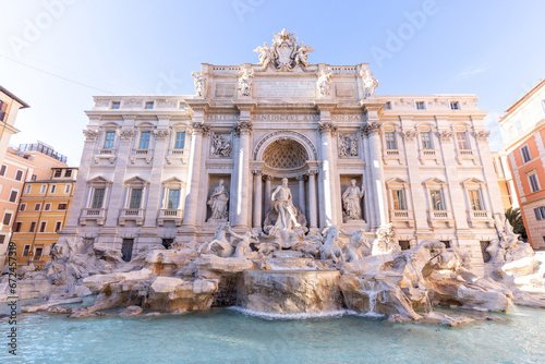Trevi Fountain in Rome photo