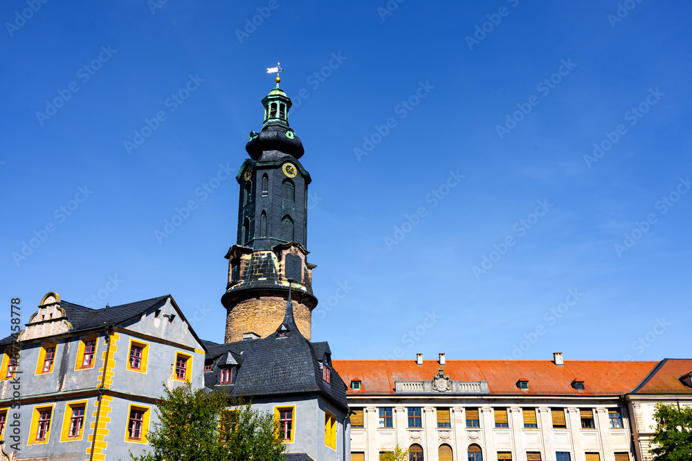 Obraz premium the historic city castle of weimar germany