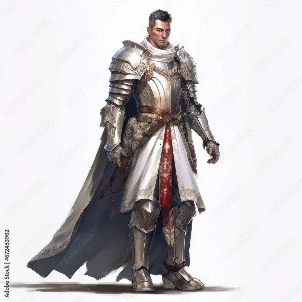 Knight in Shining Armor
, Medieval Fantasy RPG Illustration Knight in Shining Armor
, Medieval Fantasy RPG Illustration