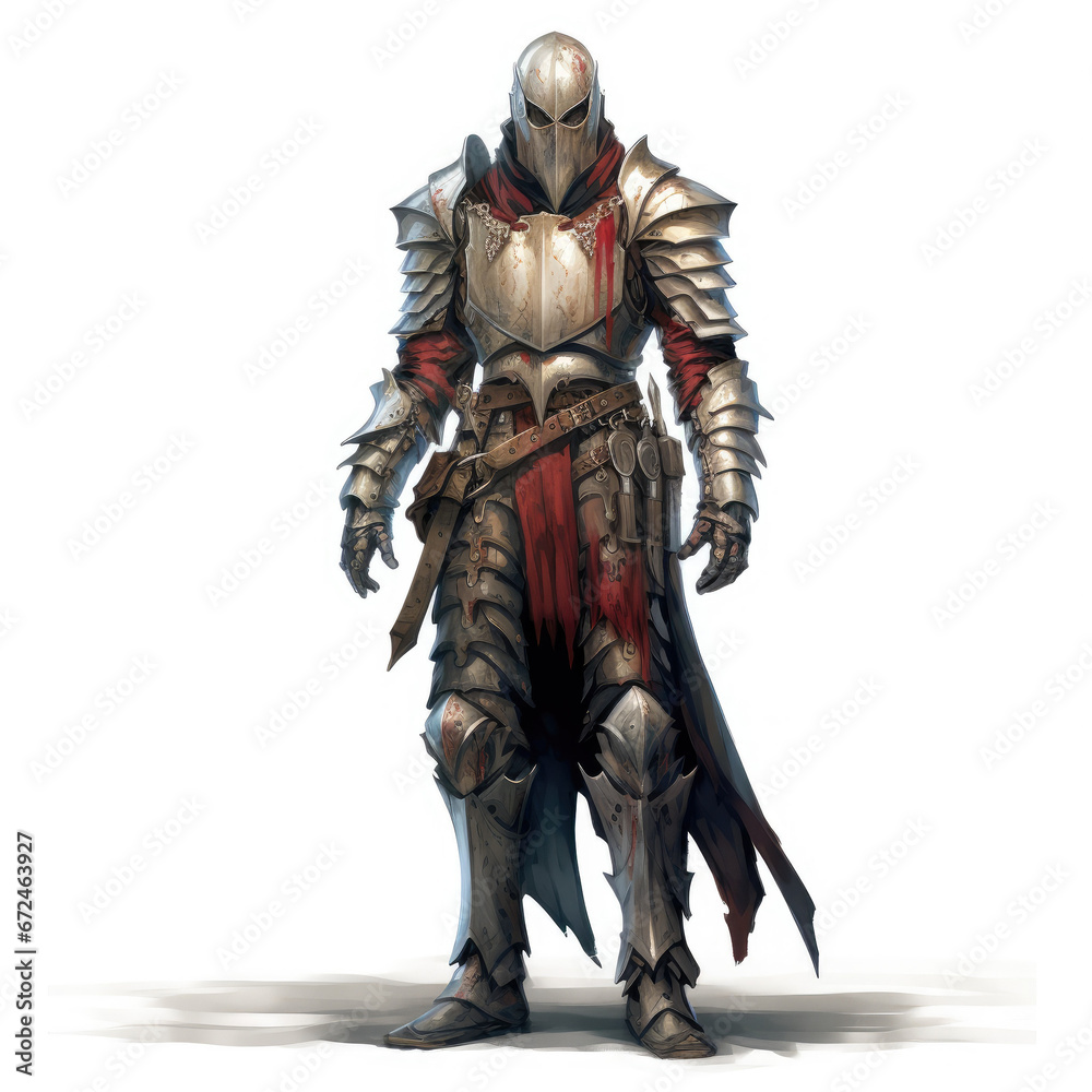 Digital Knight in Ivory Armor
, Medieval Fantasy RPG Illustration Digital Knight in Ivory Armor
, Medieval Fantasy RPG Illustration