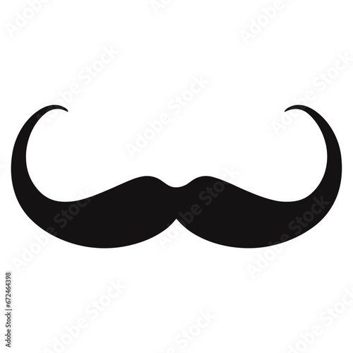 graphic of movember mustache on white background for november for men’s health