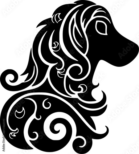 Dog - High Quality Vector Logo - Vector illustration ideal for T-shirt graphic
