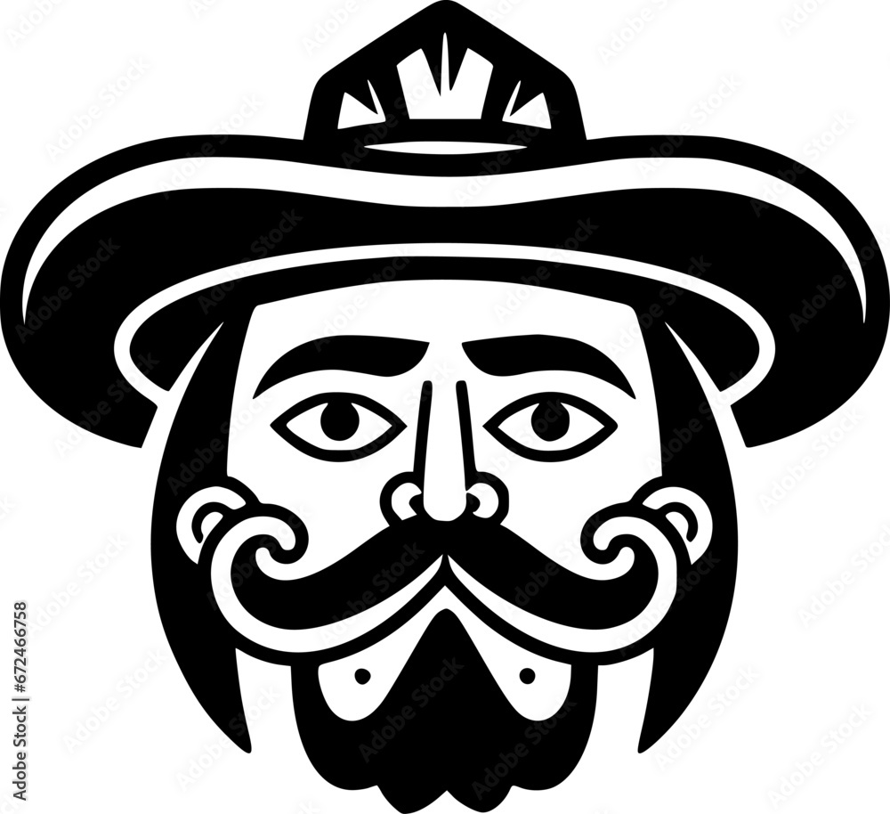 Fototapeta premium Mexican - High Quality Vector Logo - Vector illustration ideal for T-shirt graphic