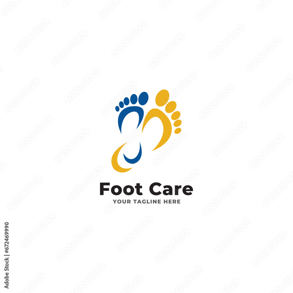 Obraz premium Healthcare Logo Design With Human Life Symbol Vector Illustration Concept.
