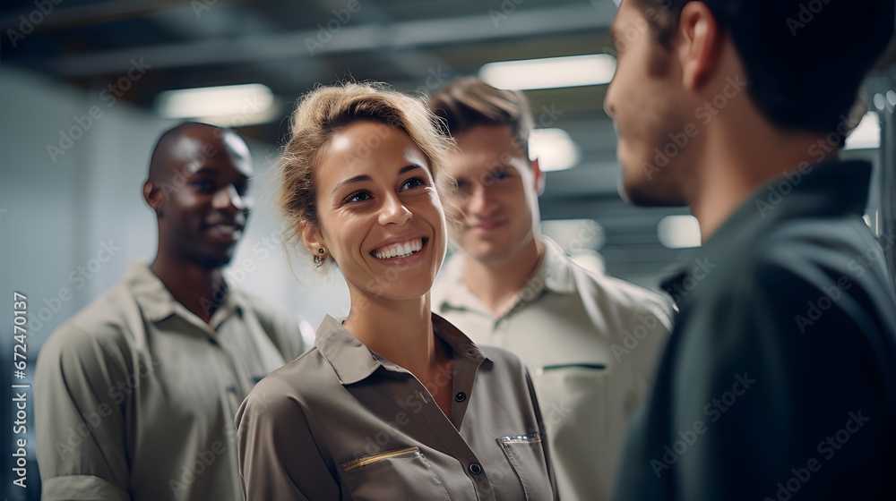 Quality assurance team streamlining production processes Quality assurance team streamlining production processes