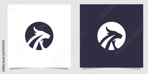 bull logo design vector