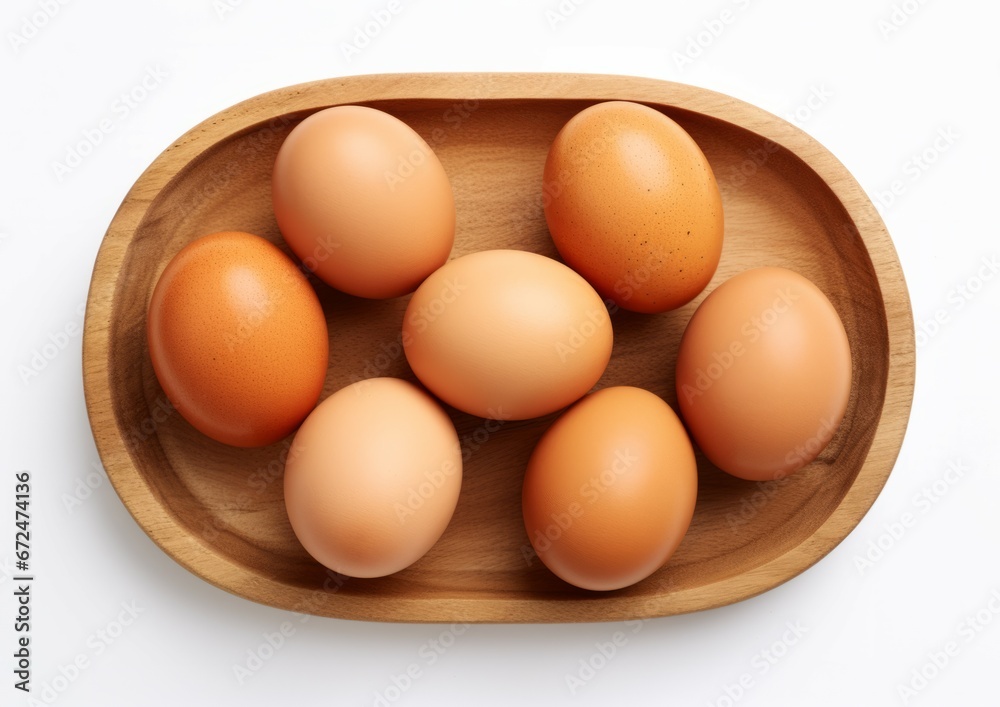 A bowl of eggs on white background isolated. Food photography. A bowl of eggs on white background isolated. Food photography.