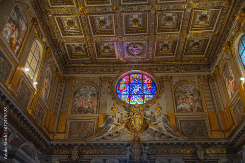 interior of church