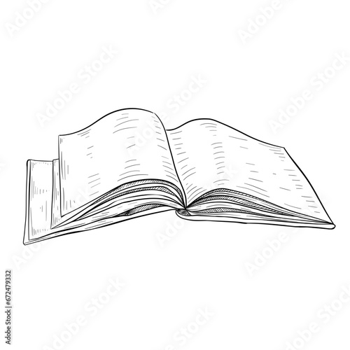 Notebook handdrawn illustration