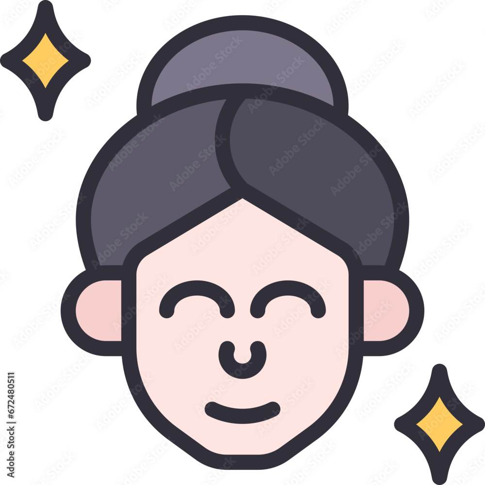 Naklejka premium Beauty Icon