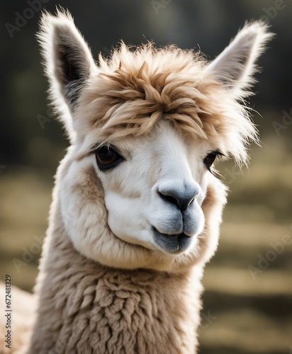 portrait of Alpacas