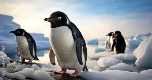 The Graceful Lives of Antarctica s Penguins. Generative AI