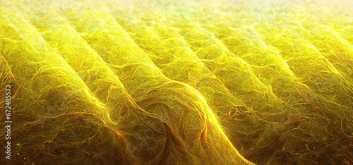 Fibrant Wallpaper in Yellow - Artificial Art photo