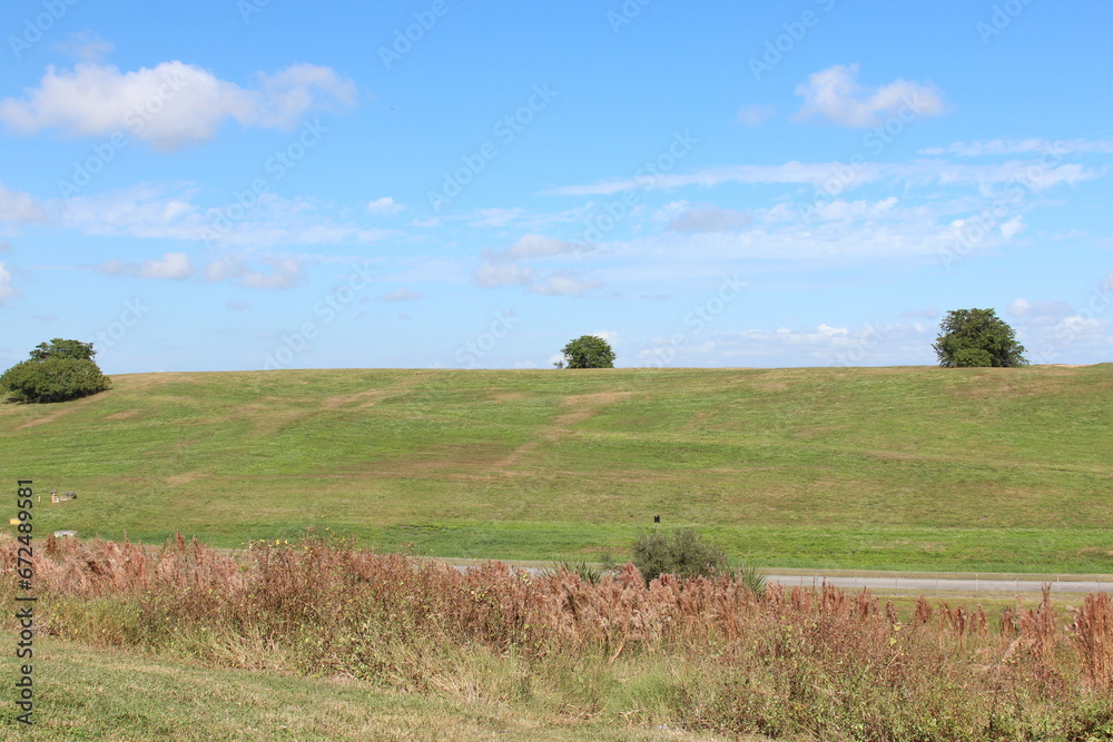 Obraz premium hillside landscape scenery