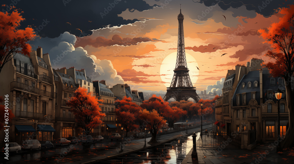 Evening In Paris