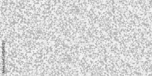 Geometric abstract background vector seamless technology gray and white background. Abstract geometric pattern gray Polygon Mosaic triangle Background, business and corporate background.