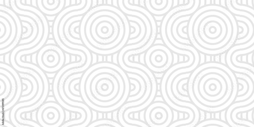 Abstract geometric ocean spiral pattern circle wave lines. Seamless gray ornament art fabric and tile stripe geomatics overlapping create retro square backdrop pattern background. Overlapping Pattern. Abstract geometric ocean spiral pattern circle wave lines. Seamless gray ornament art fabric and tile stripe geomatics overlapping create retro square backdrop pattern background. Overlapping Pattern.
