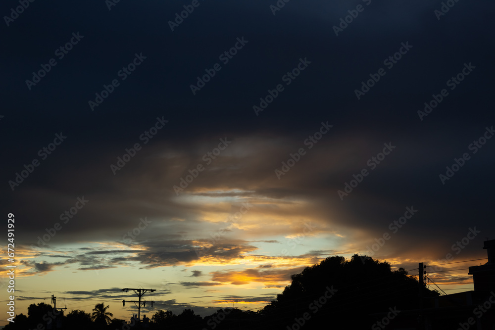 beautiful sky and clouds at sunset beautiful sky and clouds at sunset
