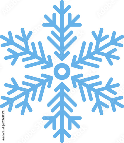 blue and white snowflakes. christmas decoration. snowflake . Flat, cartoon. winter icon on transparent, png.