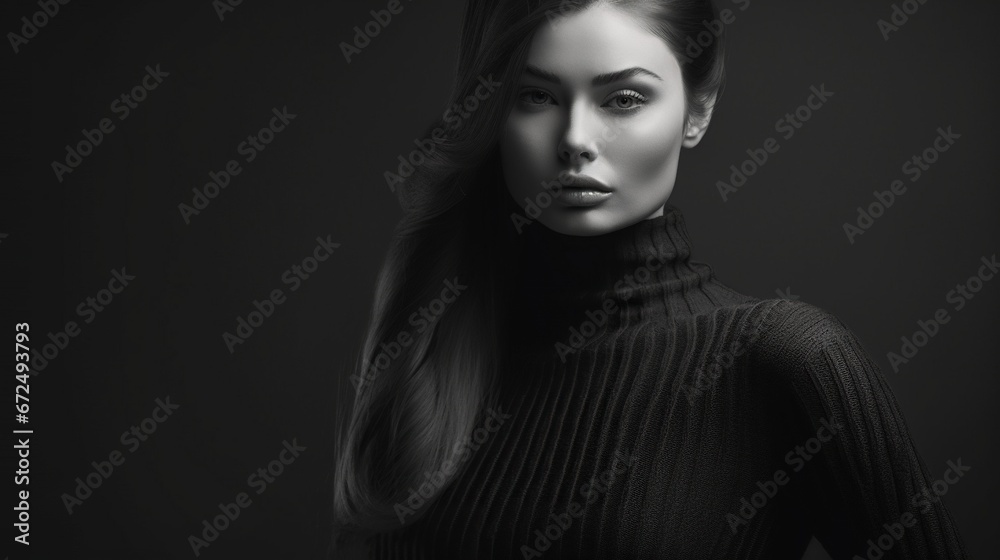 Portrait of a beautiful woman Portrait of a beautiful woman