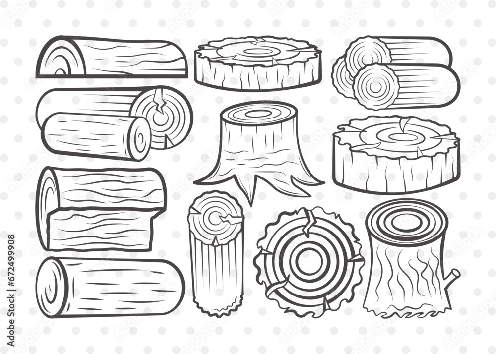 vetor-de-wood-log-clipart-svg-cut-file-wood-svg-tree-log-svg-tree