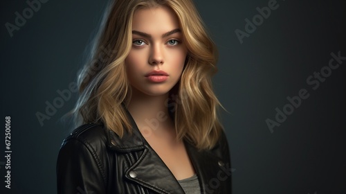 Striking Portrait of a beautiful woman , intense emotions 