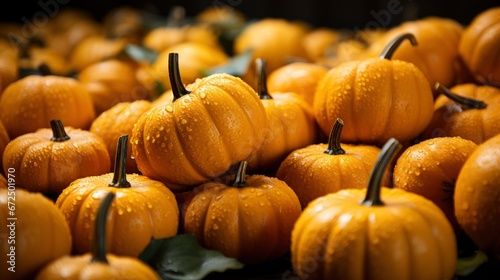 Types Pumpkins Squash On Fall Market ,Bright Background, Background Hd