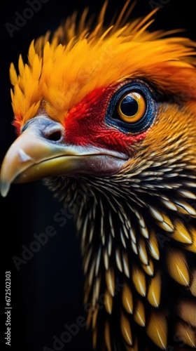 Beautiful golden pheasant 