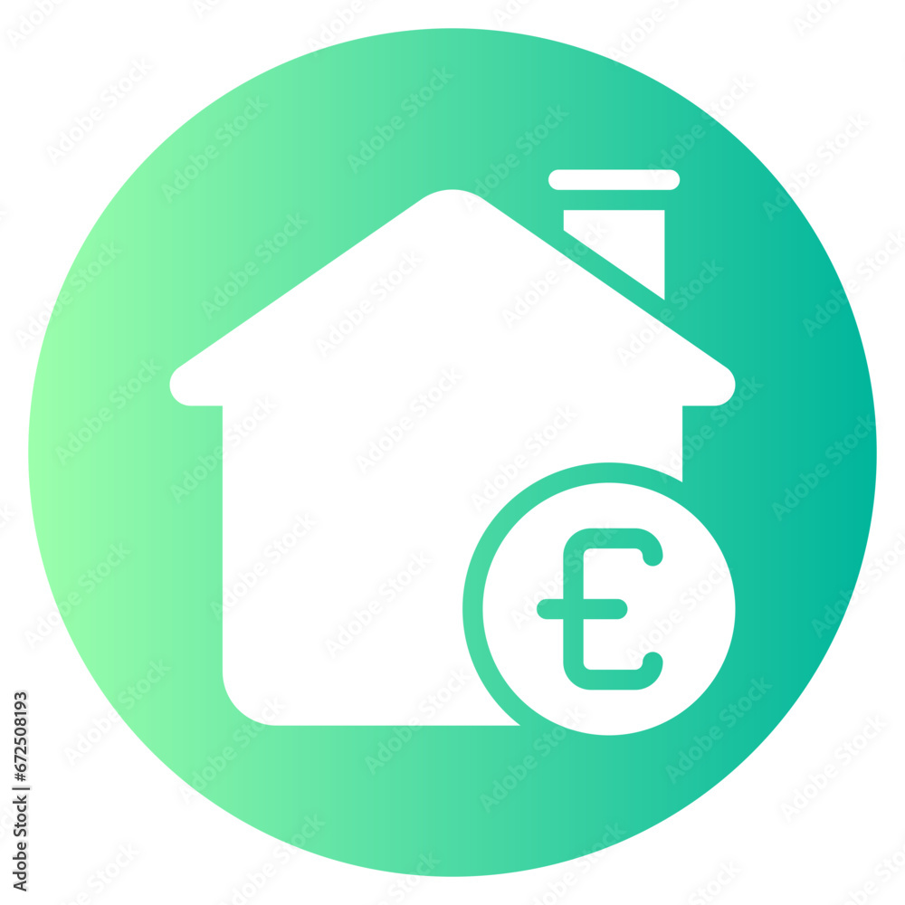 house gradient icon house gradient icon