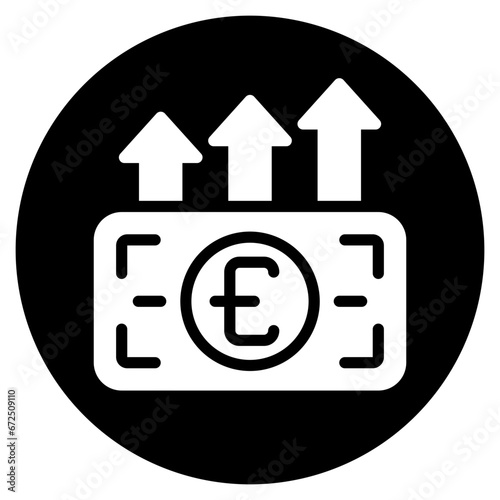 growth glyph icon