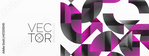 Geometric minimalism with triangles and circles. Blend of basic shapes creating serene, visually pleasing compositions. Wallpaper, banner, background, landing page, wall art, invitation, prints