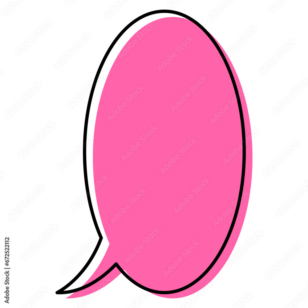 Speech Bubble Shape Element Speech Bubble Shape Element
