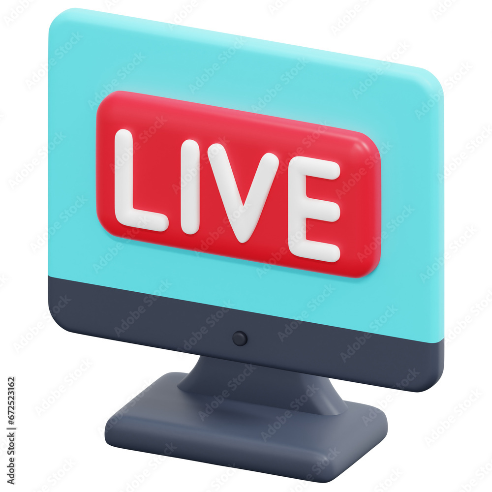 monitor 3d render icon illustration monitor 3d render icon illustration