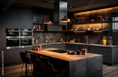elegant and modern kitchen interior design interior design ideas