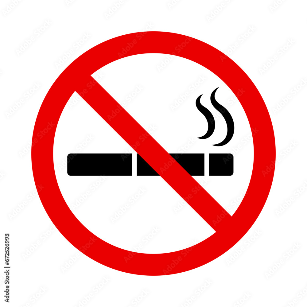 Smoking ban icon. No smoking area sign. Vector. Smoking ban icon. No smoking area sign. Vector.