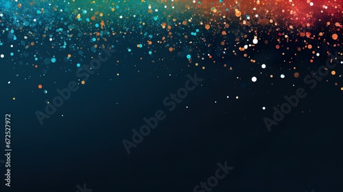 Celebratory Balloons and Stars Background for Festive Occasions