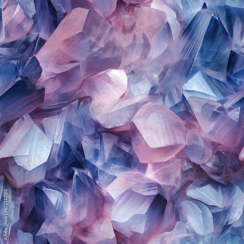 AI generated illustration of a vibrant purple crystal texture background for wallpapers